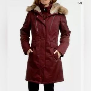 1 Madison Expedition Hooded Mid Weight Parka Coat Jacket
